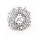 circles of hell tattoo design idea