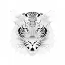 Animal Print tattoo design idea