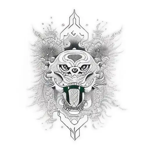 wake up to reality  tattoo design idea