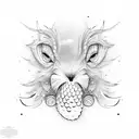 glass  and beer tattoo design idea