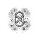 alphabet runic tattoo design idea