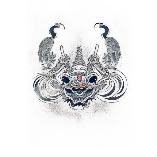 cuervos tattoo design idea