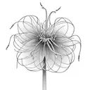 Spider Lily tattoo design idea