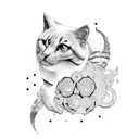 Bingo Card tattoo design idea