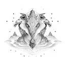 castor and pollux tattoo design idea