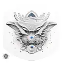 castor and pollux tattoo design idea