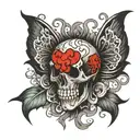 kidney  disease tattoo design idea