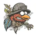 elmo tattoo design idea