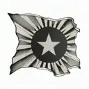 Arizona State flag tattoo design idea