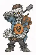 dead by daylight tattoo design idea