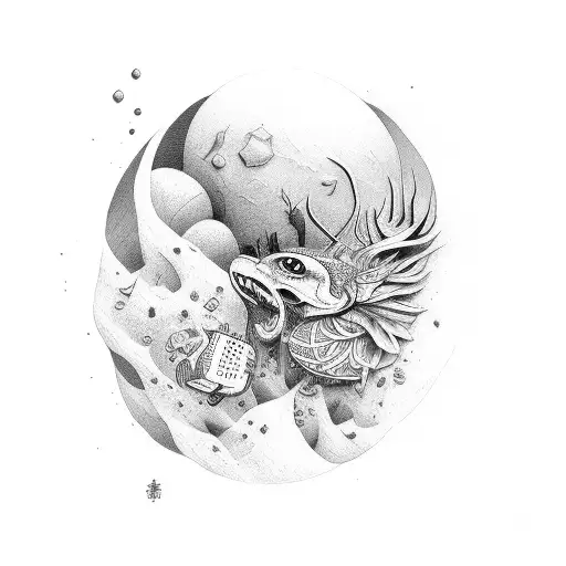 nothing is impossible try harder tattoo design idea