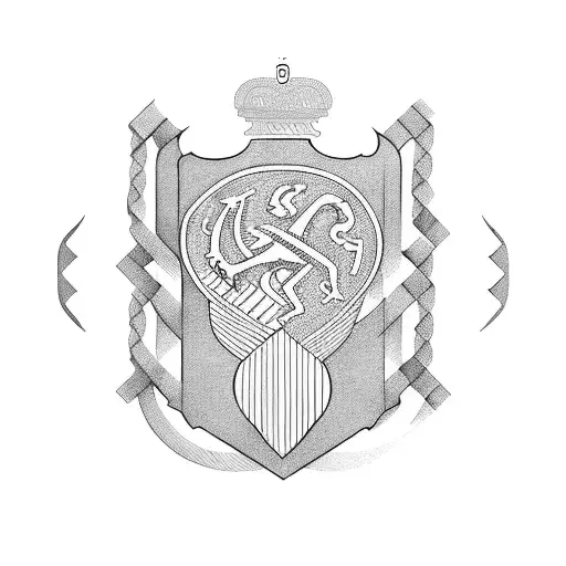 Atletico de Madrid tattoo design idea