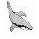 killer whale tattoo design idea