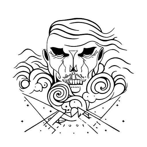 everything is a lie tattoo design idea