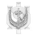 Consider a tattoo design featuring a stoic symbol like the ancient Greek Stoic philosophers' logo, a porch or stoa. Inte tattoo design idea