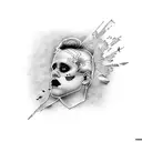 robert smith tattoo design idea