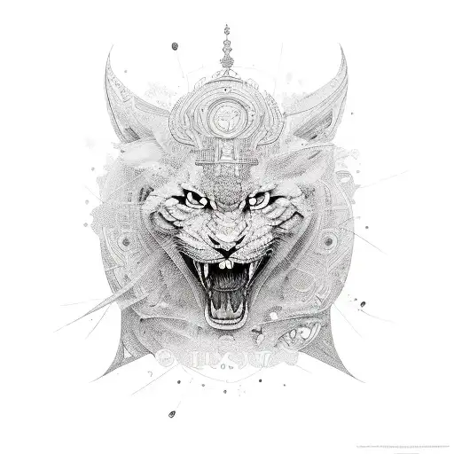 Iansã entidade da umbanda tattoo design idea