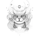 lights will guide you home tattoo design idea