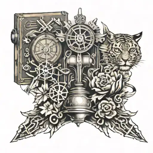 ict trading symbols tattoo design idea