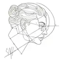 3005 because of the internet tattoo design idea