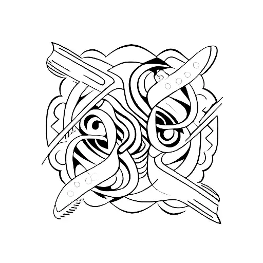 13 surf tattoo design idea