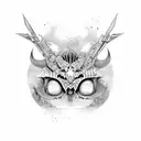 line tattoo design idea