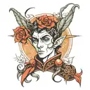 elf tattoo design idea