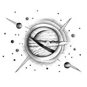 I don't know about the planets, but my love will always revolve around you. tattoo design idea