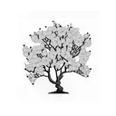 Cherry Blossom Tree tattoo design idea