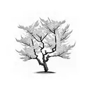 Cherry Blossom Tree tattoo design idea
