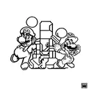 Super Mario World tattoo design idea