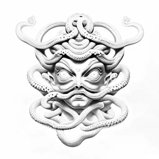 Medusa Tattoo Designs (All You Need To Know!) - artfulinkdesigns.com