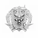 war with romanian flag tattoo design idea