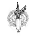 ak-47 tattoo design idea