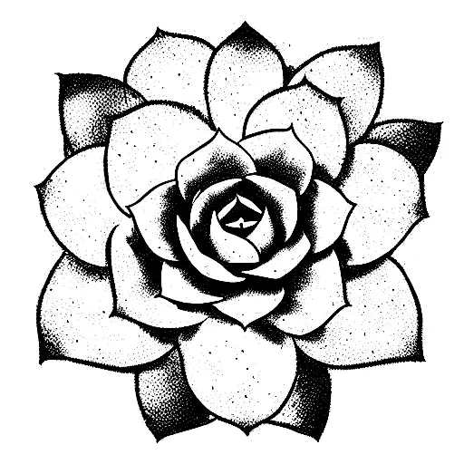 succulents  tattoo design idea