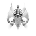 gladiator  tattoo design idea