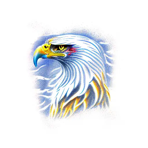 phoenix eagle tiger Korea usa tattoo design idea