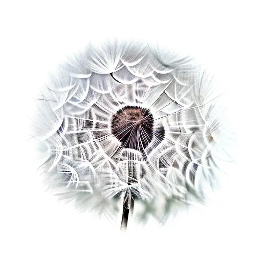 Dandelion tattoo design idea