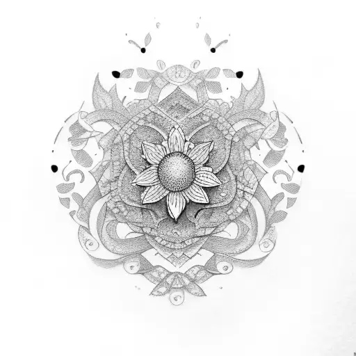 edelweiss tattoo design idea