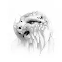 masculinity, hardwork, god tattoo design idea