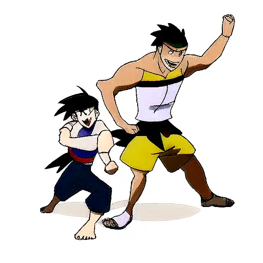 Pokemon and Brazilian JiuJitsu tattoo design idea