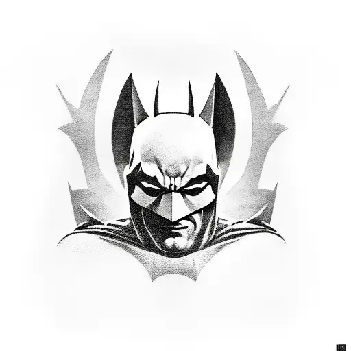 Batman, mythology, history, islam tattoo design idea