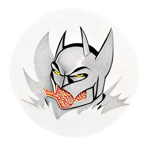 Batman, mythology, history, islam tattoo design idea