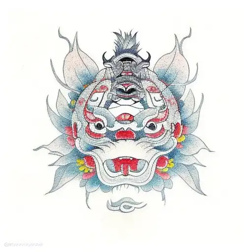 car tattoo design idea