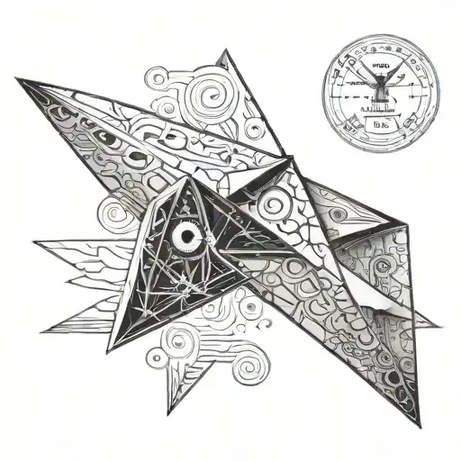 detailed paper airplane flying with journey in Morse code trail add July 10 2001 made in New York written in bold letter tattoo design idea