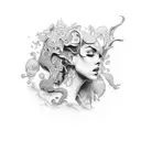 defeating anxiety tattoo design idea