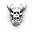 hellboy tattoo design idea