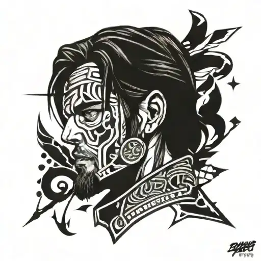 Bucky Barnes tattoo design idea