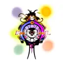 combine code geass, dragon ball, one piece, demon slayer, no game no life, naruto, that time i got reincarnates as a sli tattoo design idea