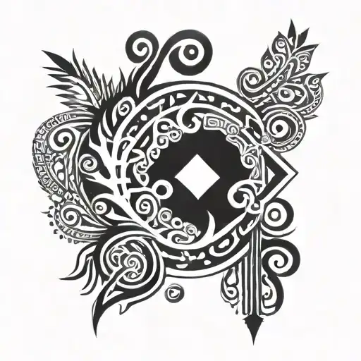 sleeve gap filler tattoo design idea